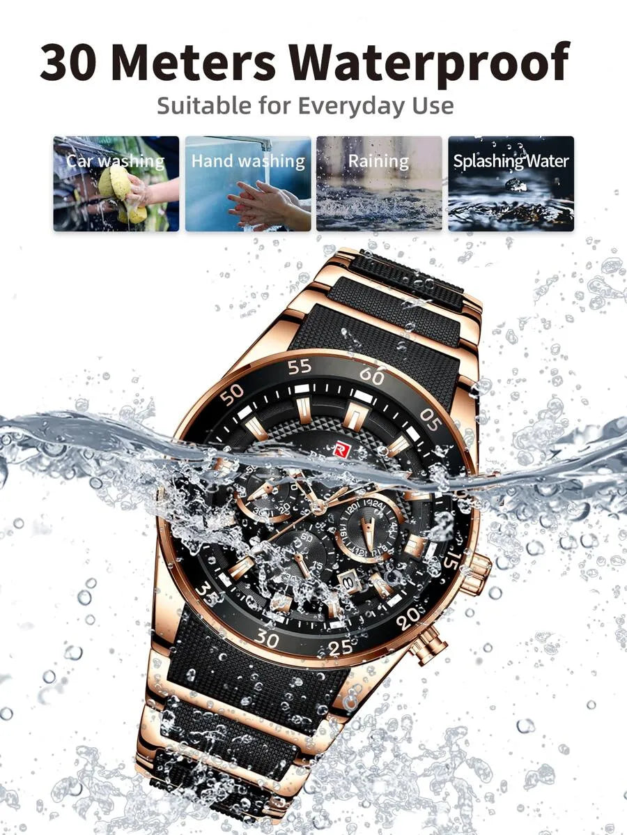 Reward VIP Men’s Luxury Sport Chronograph Watch – RD81011M